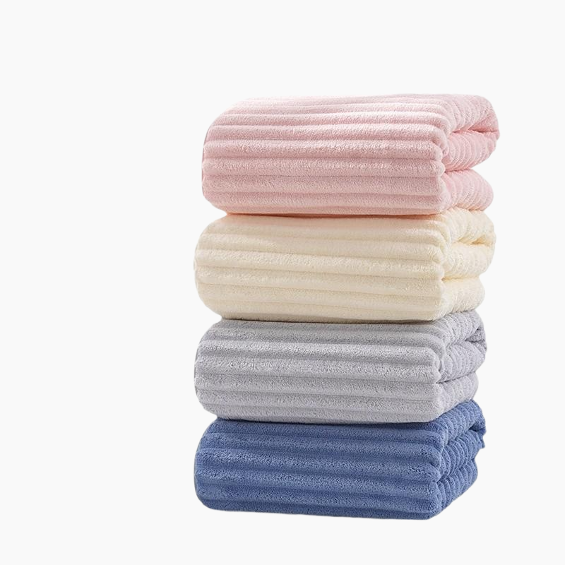 캔디바 코럴 타올 소프트 도톰 초강력 흡수 불완전한 털 가정용 타올