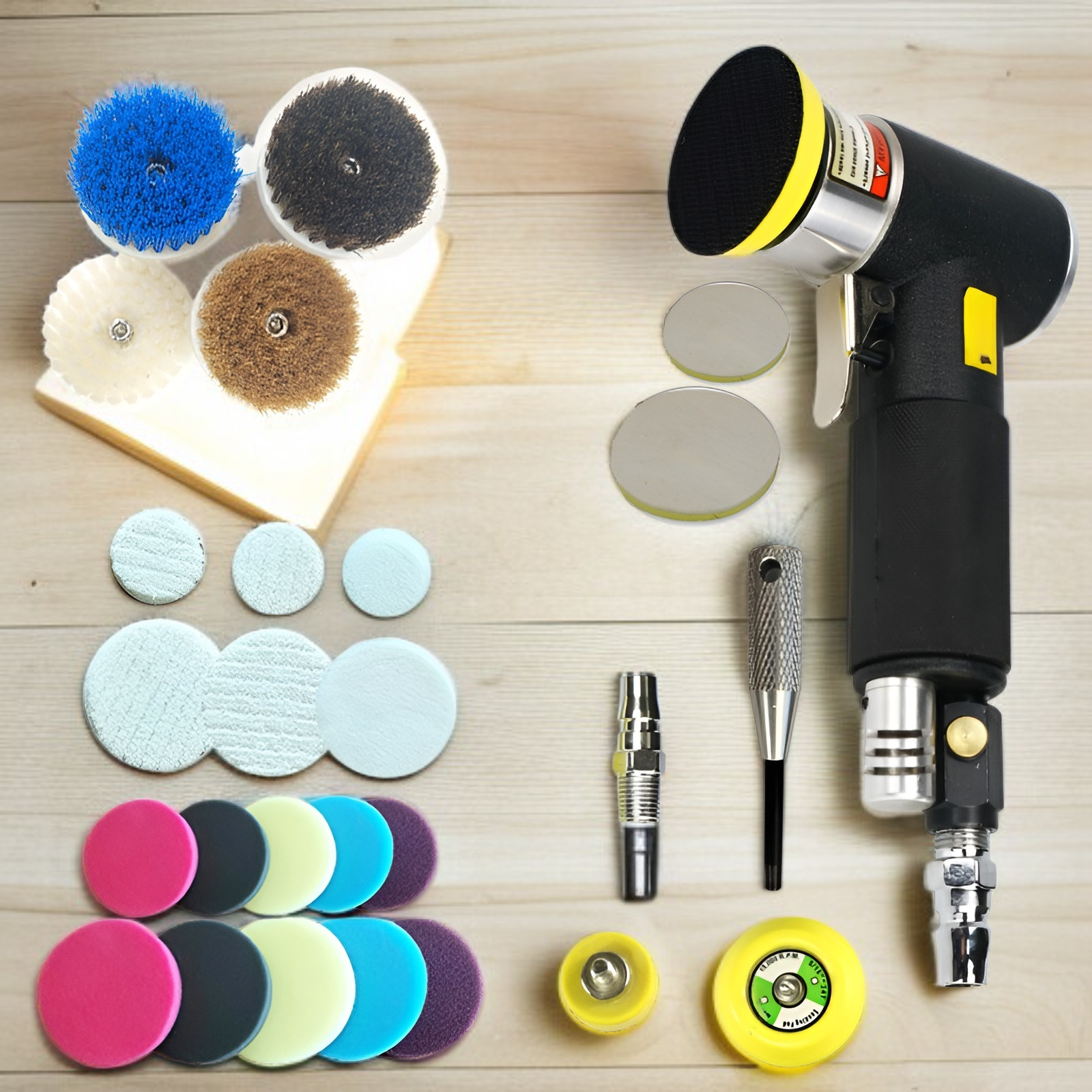 Polerka Samochodowa, Woskowanie, Szczotka Czyszcząca