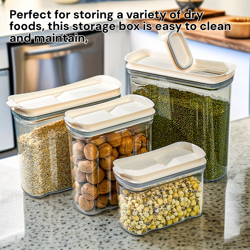 Kitchen Nut and Bean Storage Box