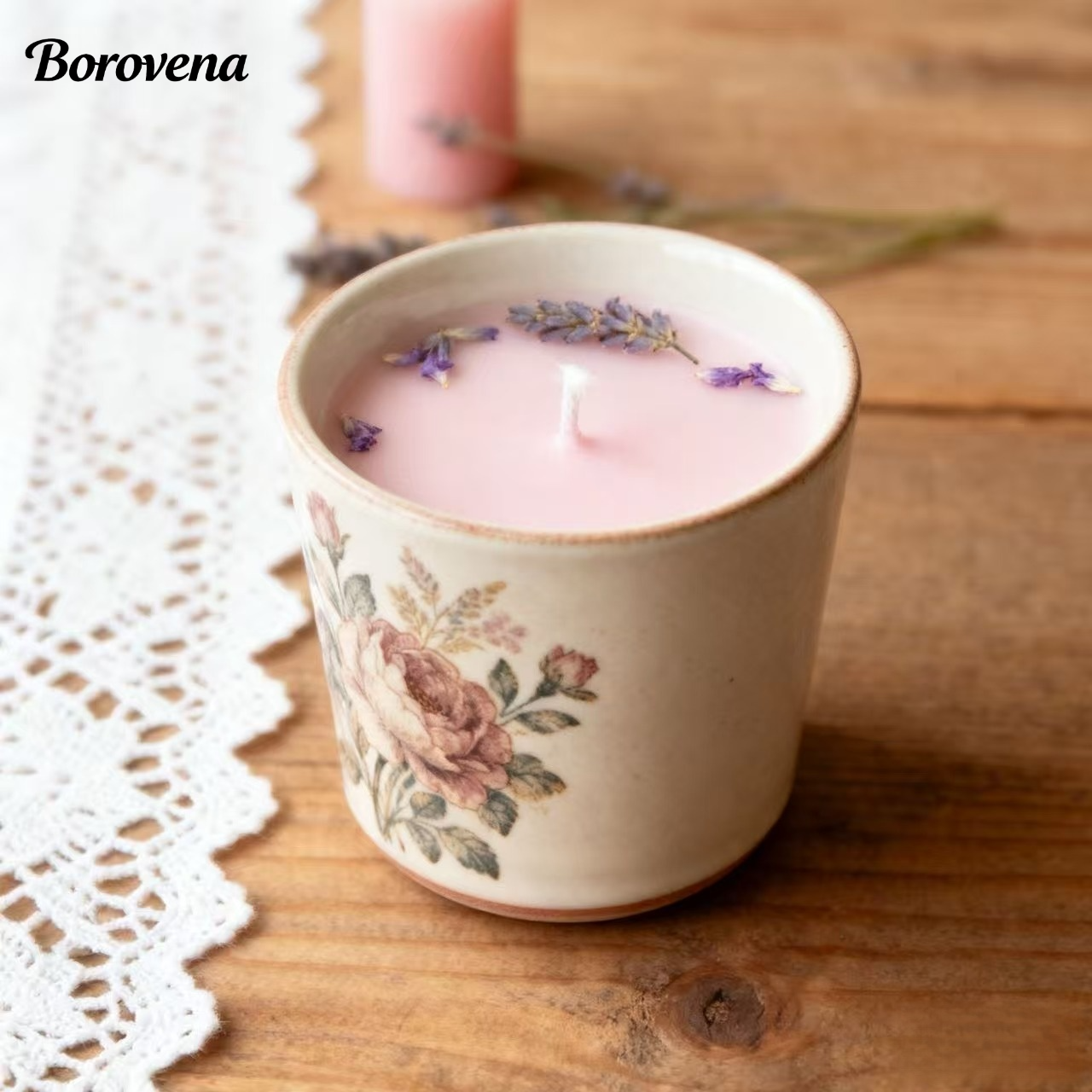 長持ちする香り付きキャンドルが寝室を彩る