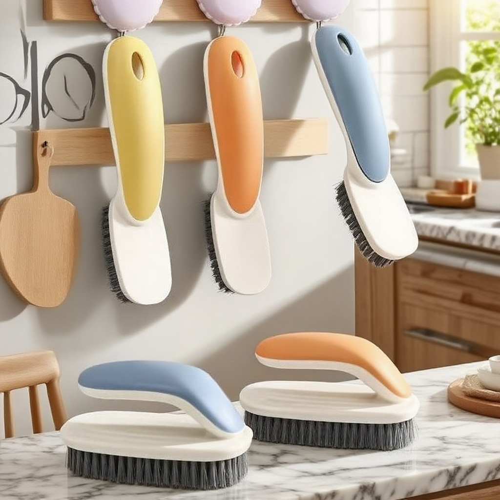 فرشاة تنظيف الأحذية مع الشعر الخشن