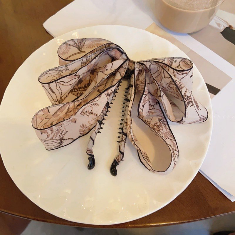 Bow Vertical Hair Clip