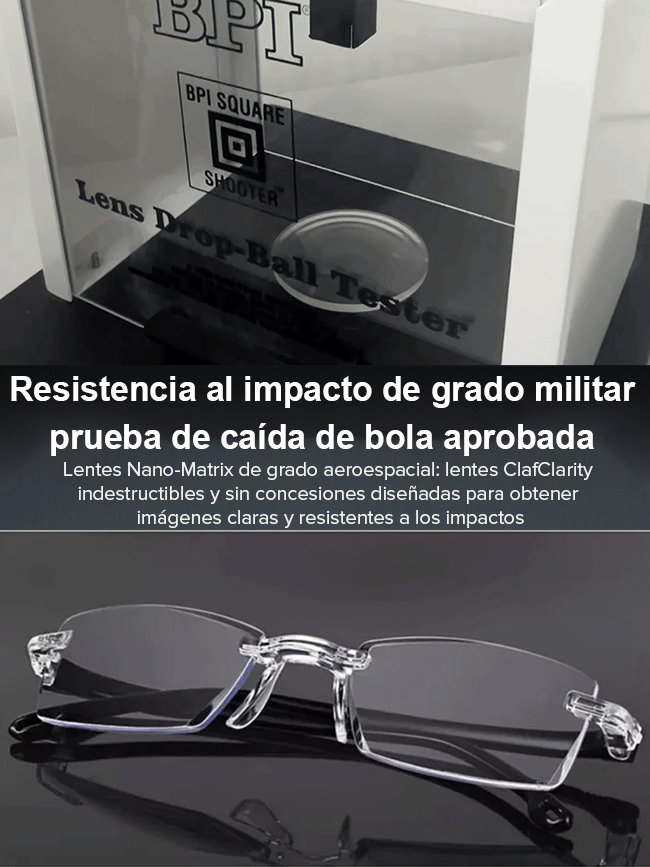 Gafas de lectura anti-luz azul con lentes fotocromáticas