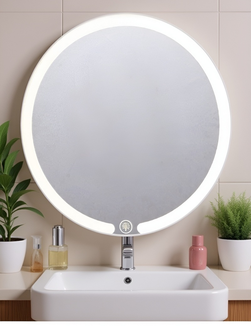 화장대 위에 놓인 고화질 거울