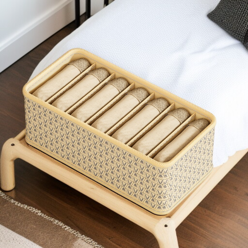 다용도 옷장 수납박스 공간 절약 접이식 디자인