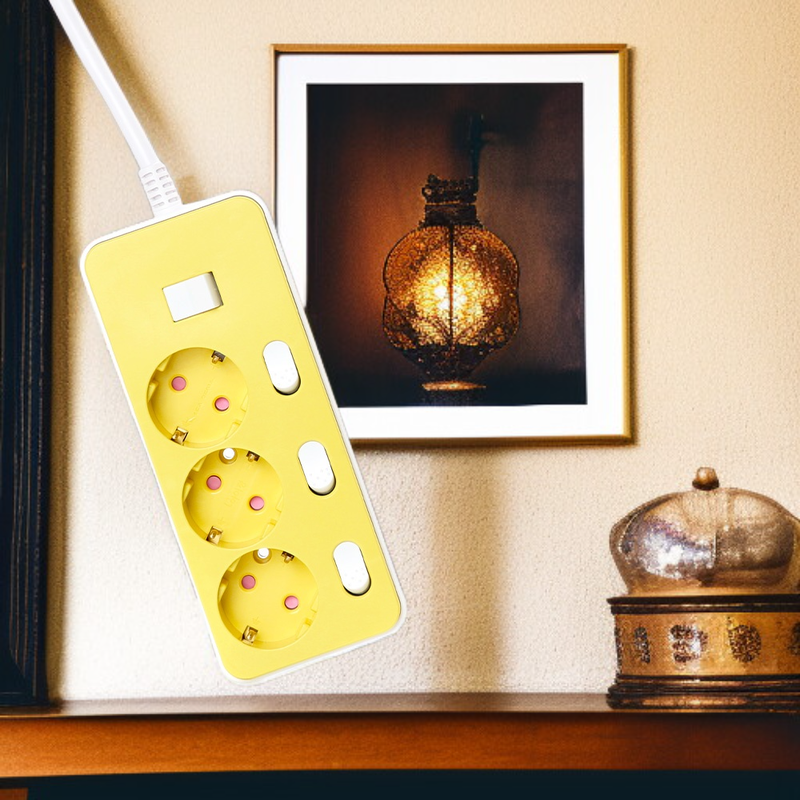 독립형 에너지 절약형 과부하 보호 멀티 소켓