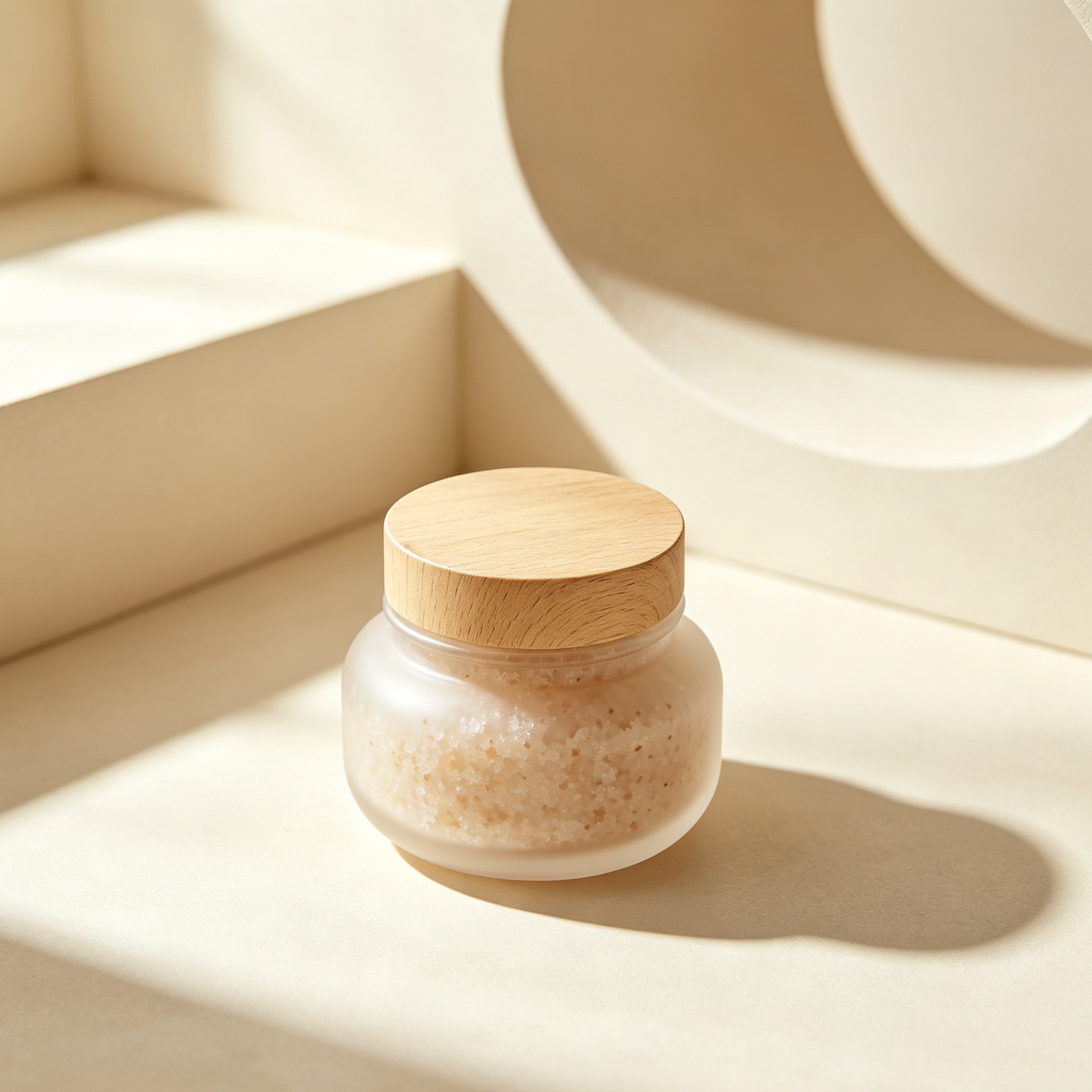 Natural Exfoliating Scalp Scrub with Sea Salt
