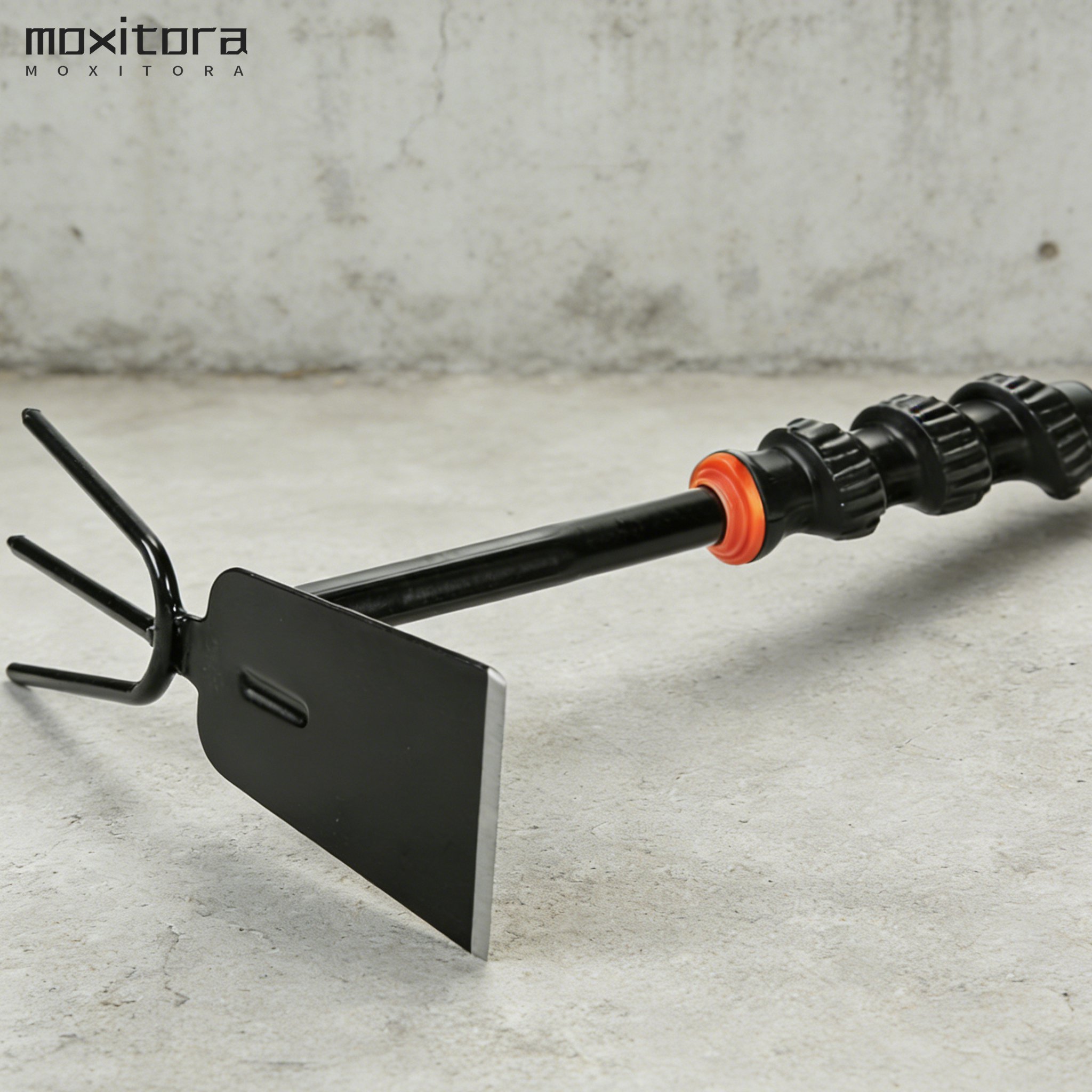 Kétfejű kapa fából készült nyéllel