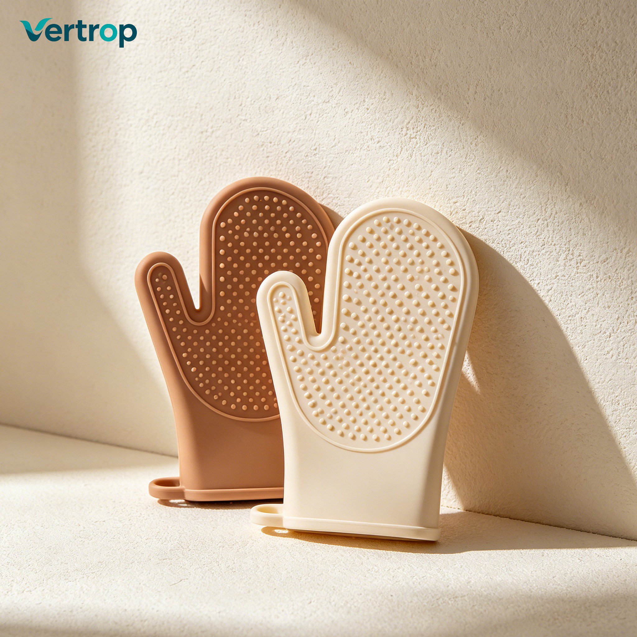 Silicone Heat-Resistant Gloves (5 Pairs)