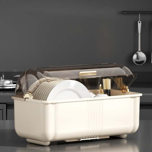 キッチン多機能食器収納ボックス