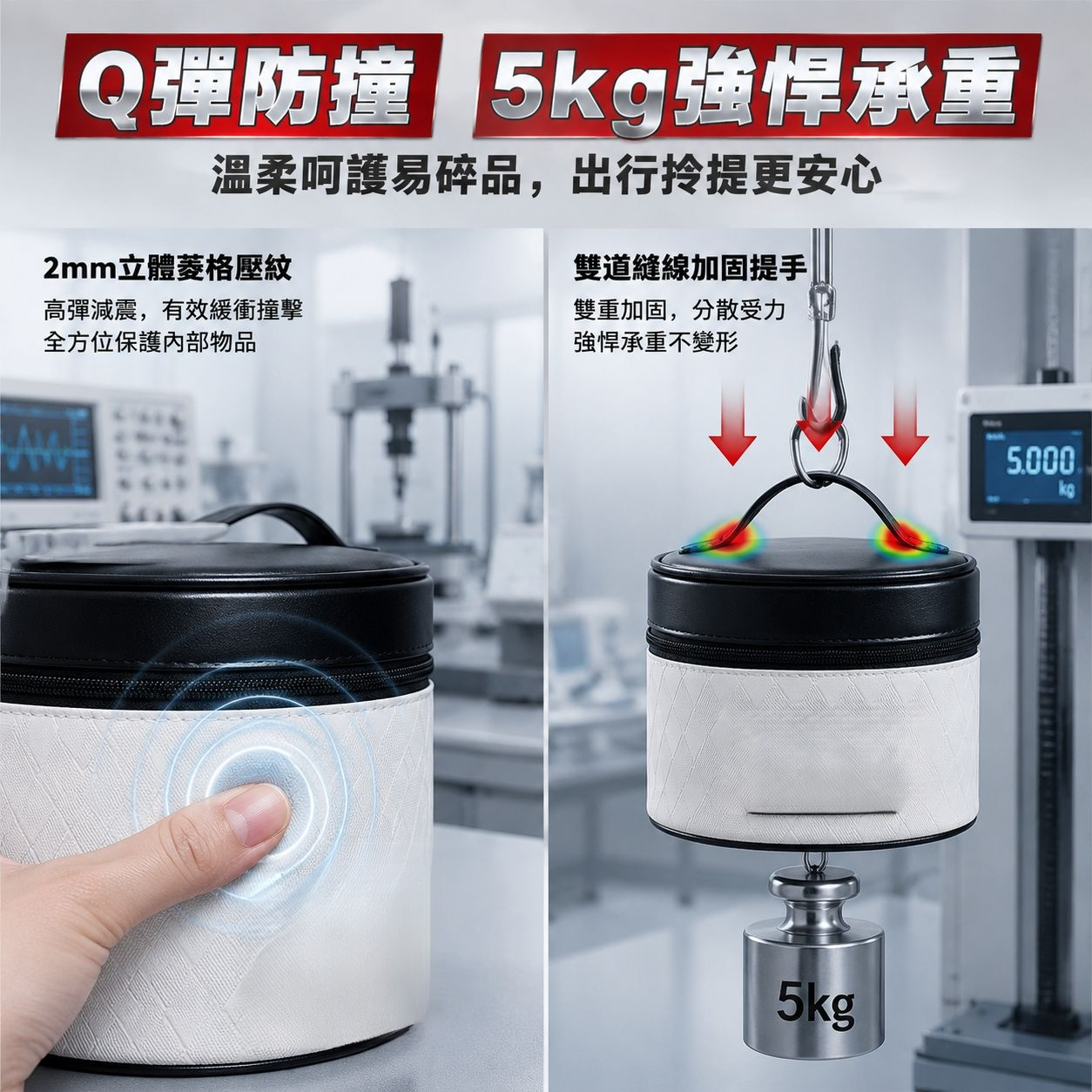 阿蓋爾圖案圓形旅行洗漱包多功能化妝收納袋
