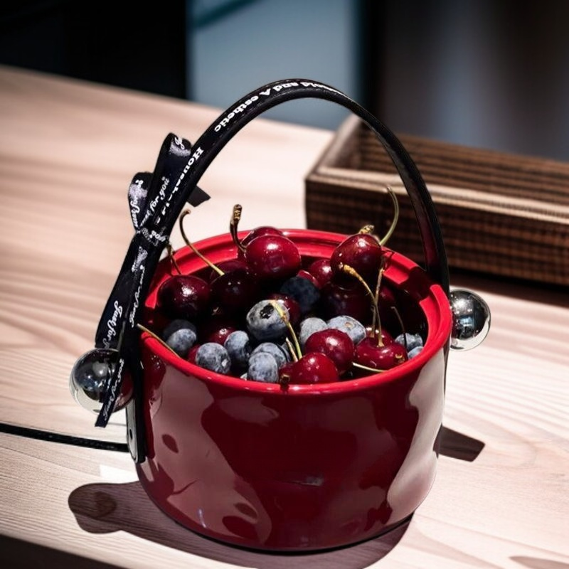 세련된 간식 보관 과일 접시