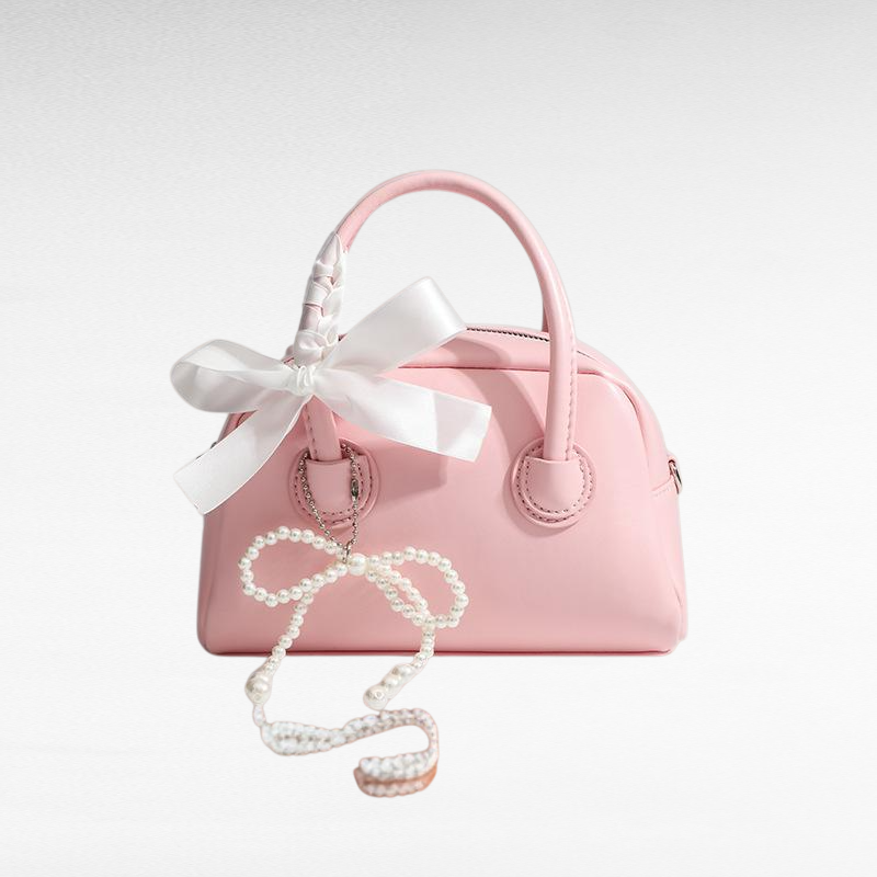 Mini Shell Shape Women's Bag, Summer Trendy Bowling Crossbody Bag