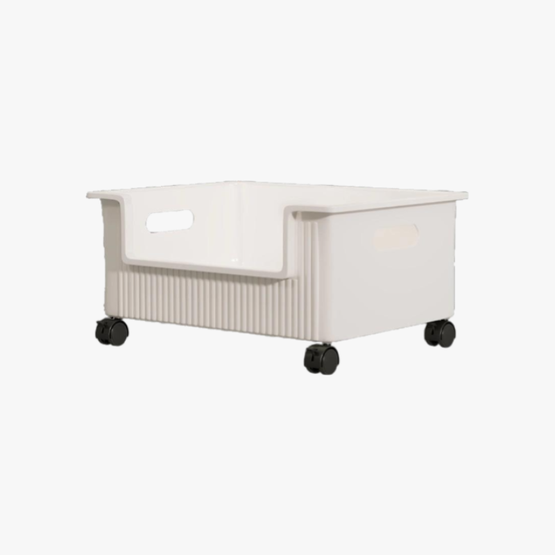 Bathroom cabinet under the shelf toilet sink movable laundry detergent rack balcony washing machine 