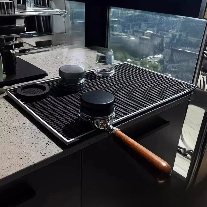 흰색 사각형 PVC 패드 강화