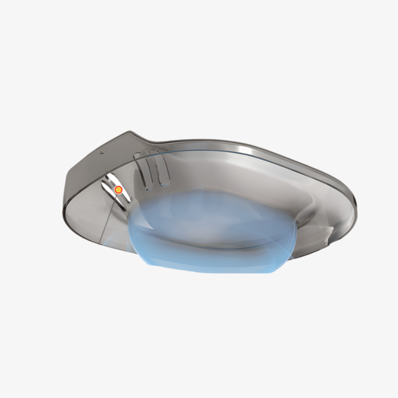 Portable sitz bath with spill-resistant edges