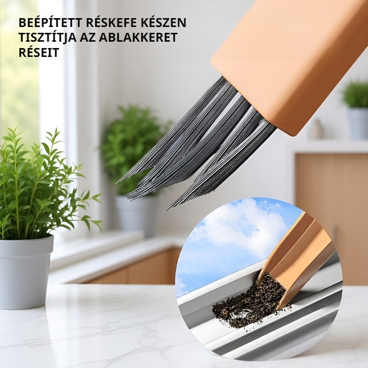 Öt az egyben multifunkciós üvegtisztító