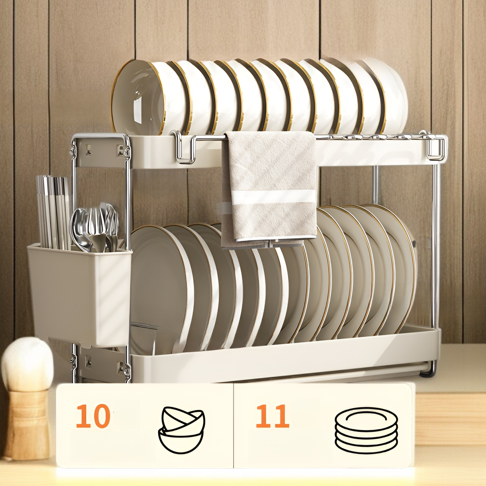 مصفاة أطباق جديدة من الفولاذ المقاوم للصدأ