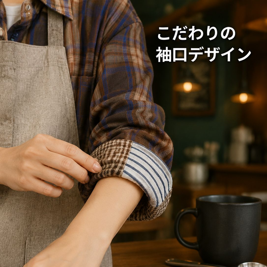 レトロで合わせやすいカジュアルシャツ