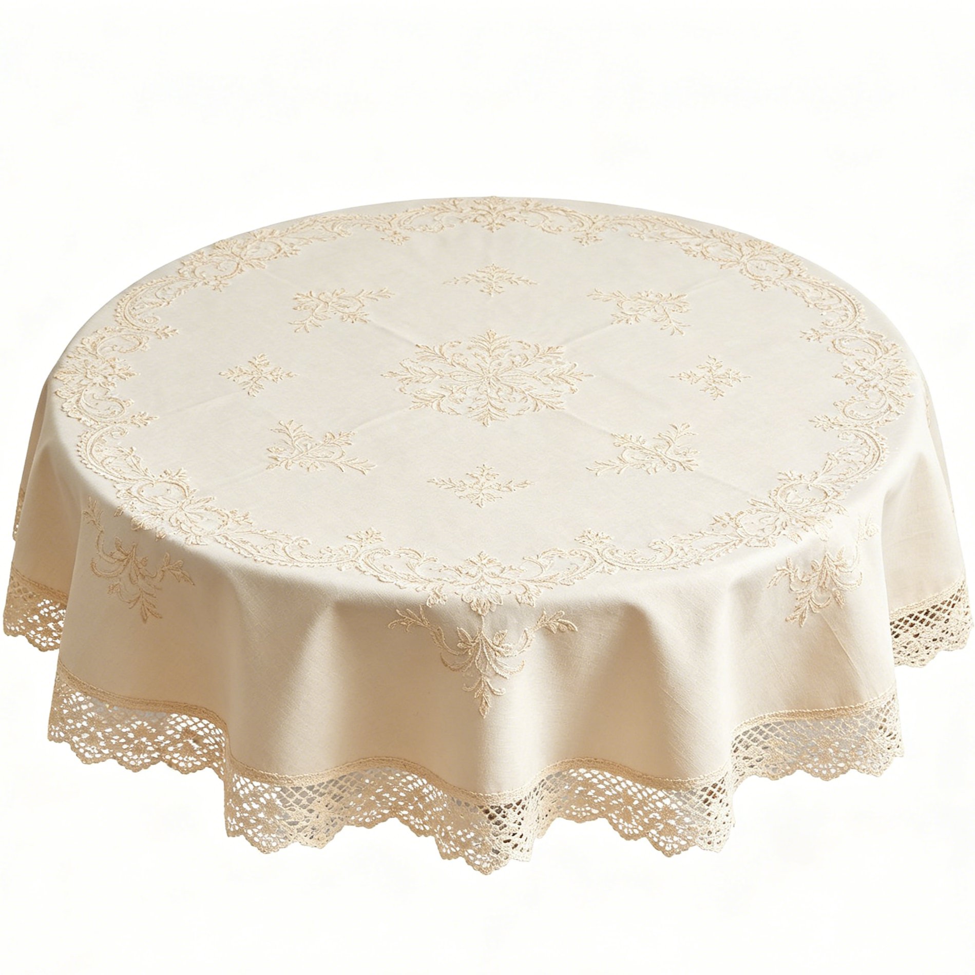Nappe de table ronde imperméable
