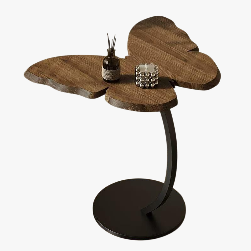 Small Multi-color Butterfly Side Table for Bedroom and Living Room
