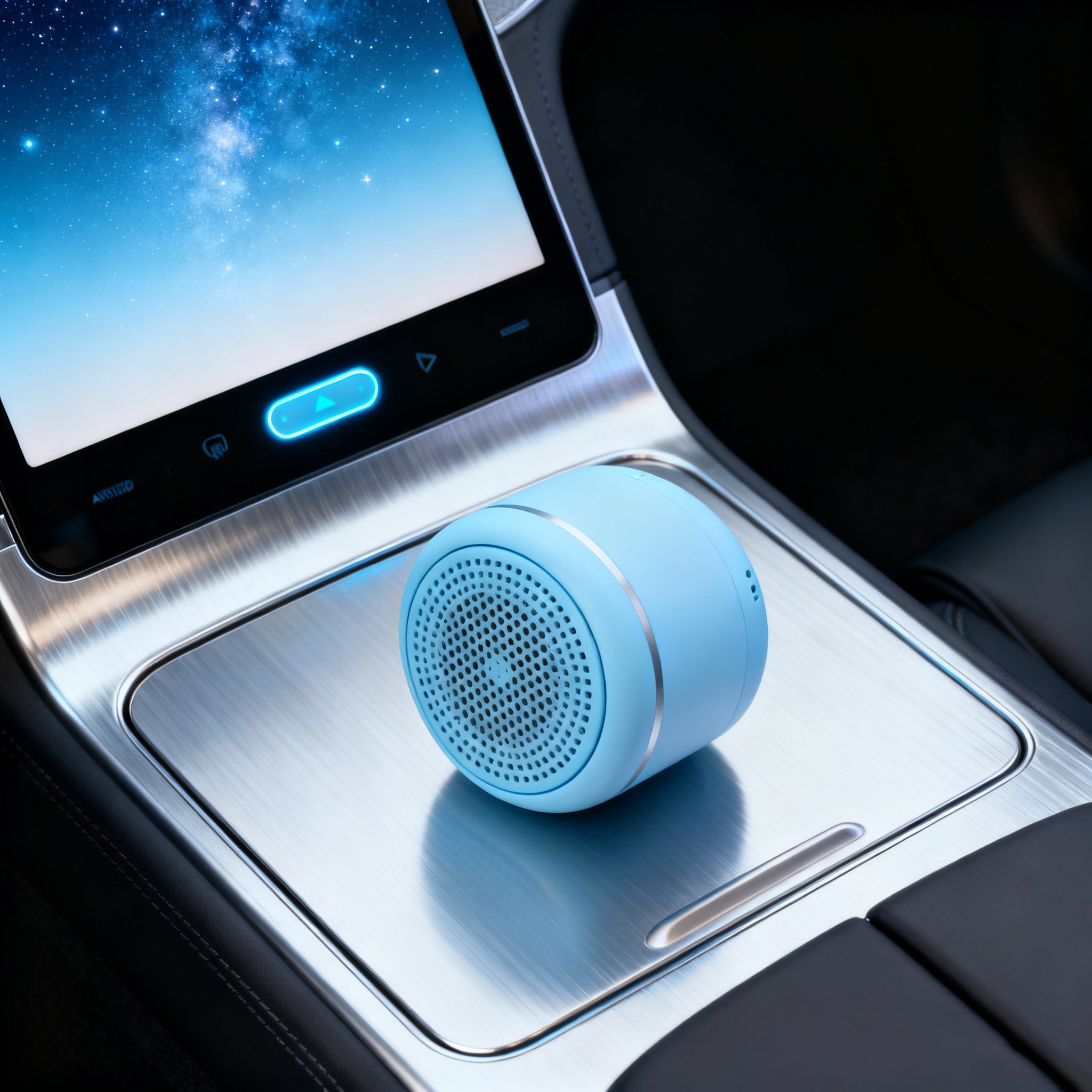 Malý bluetooth reproduktor do vozu