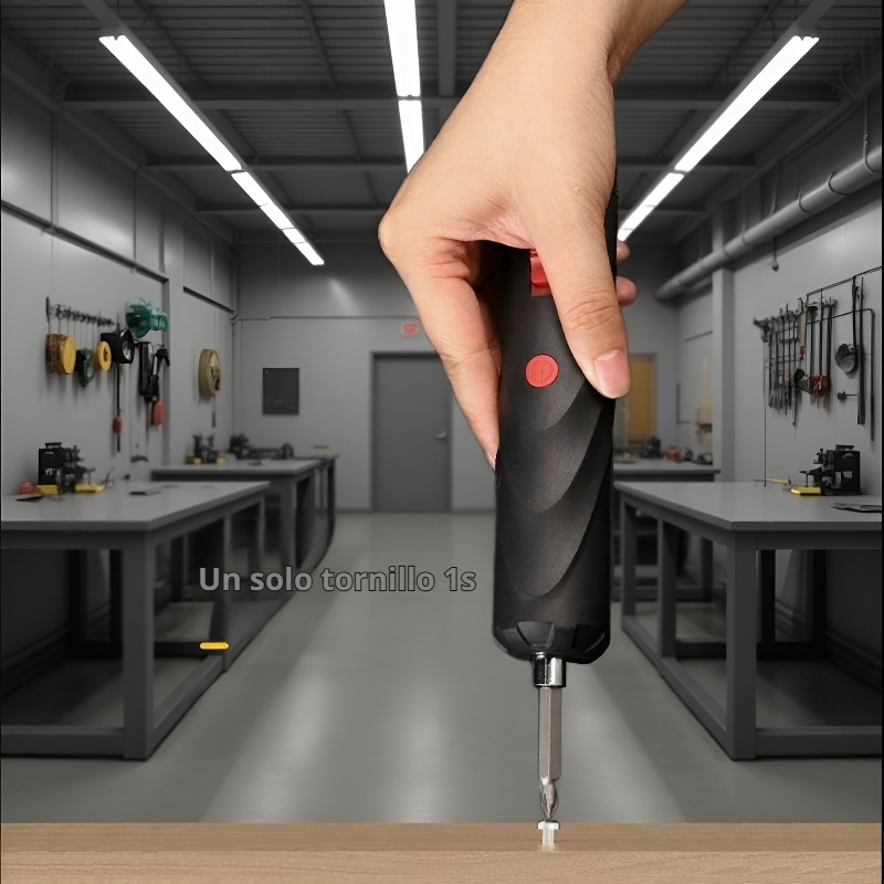 Set de destornillador eléctrico versátil para uso doméstico y profesional