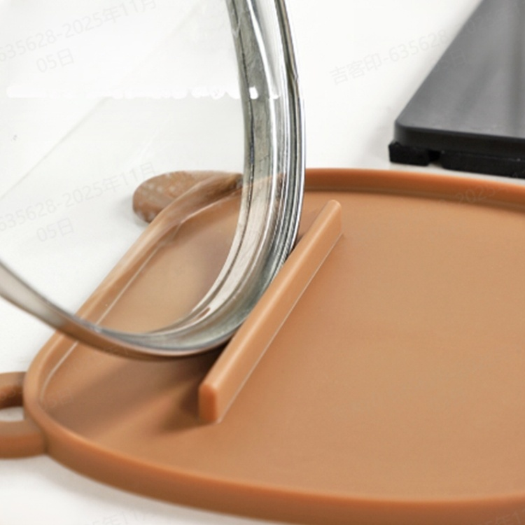 Cute Bear Solid Color Silicone Storage Mats (Pack of 5)