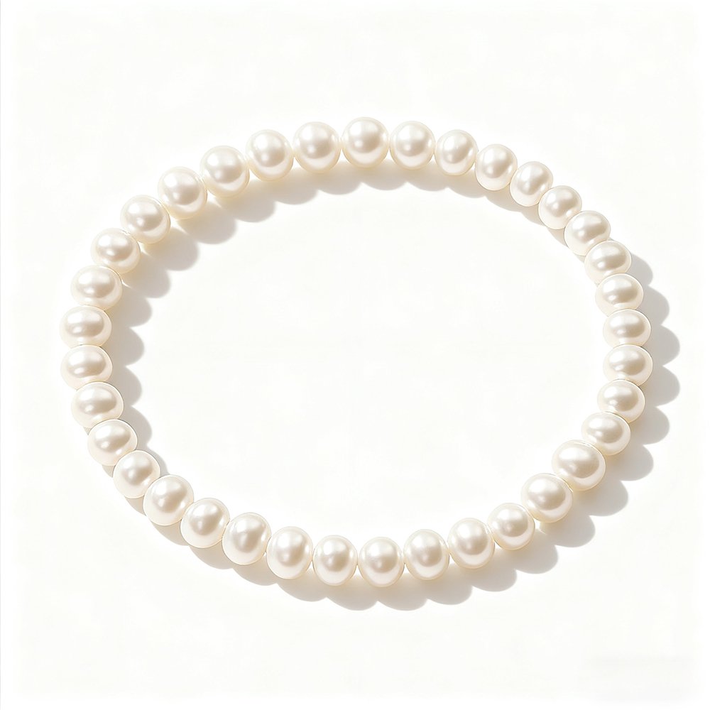 Klassisches Perlenarmband für Damen 