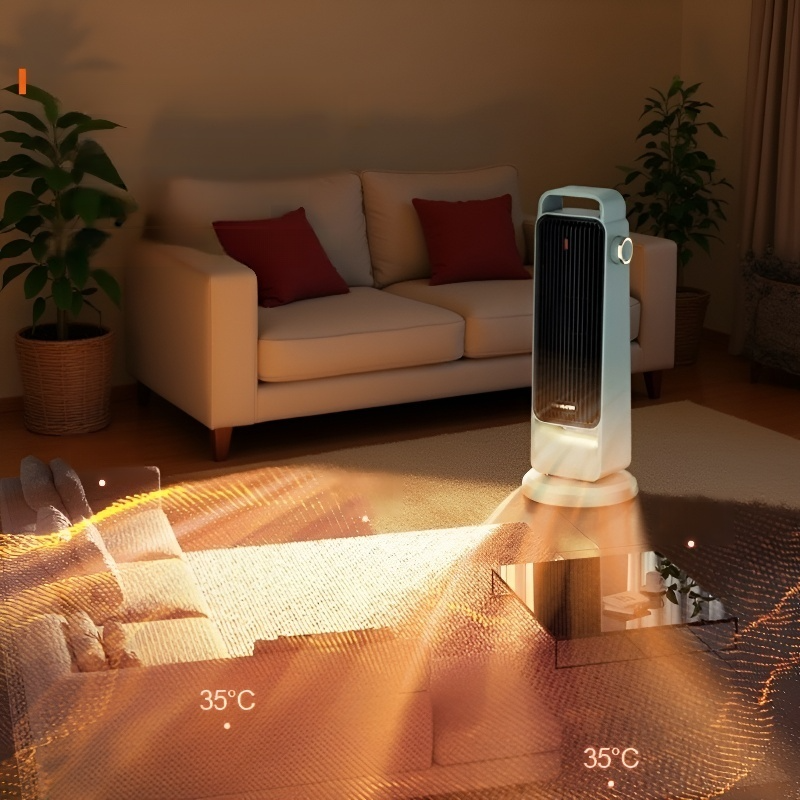 冬季用ミニ卓上ファンヒーター
