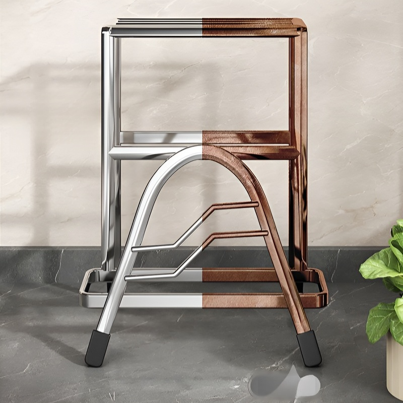 스테인리스 다용도 주방 수납 선반