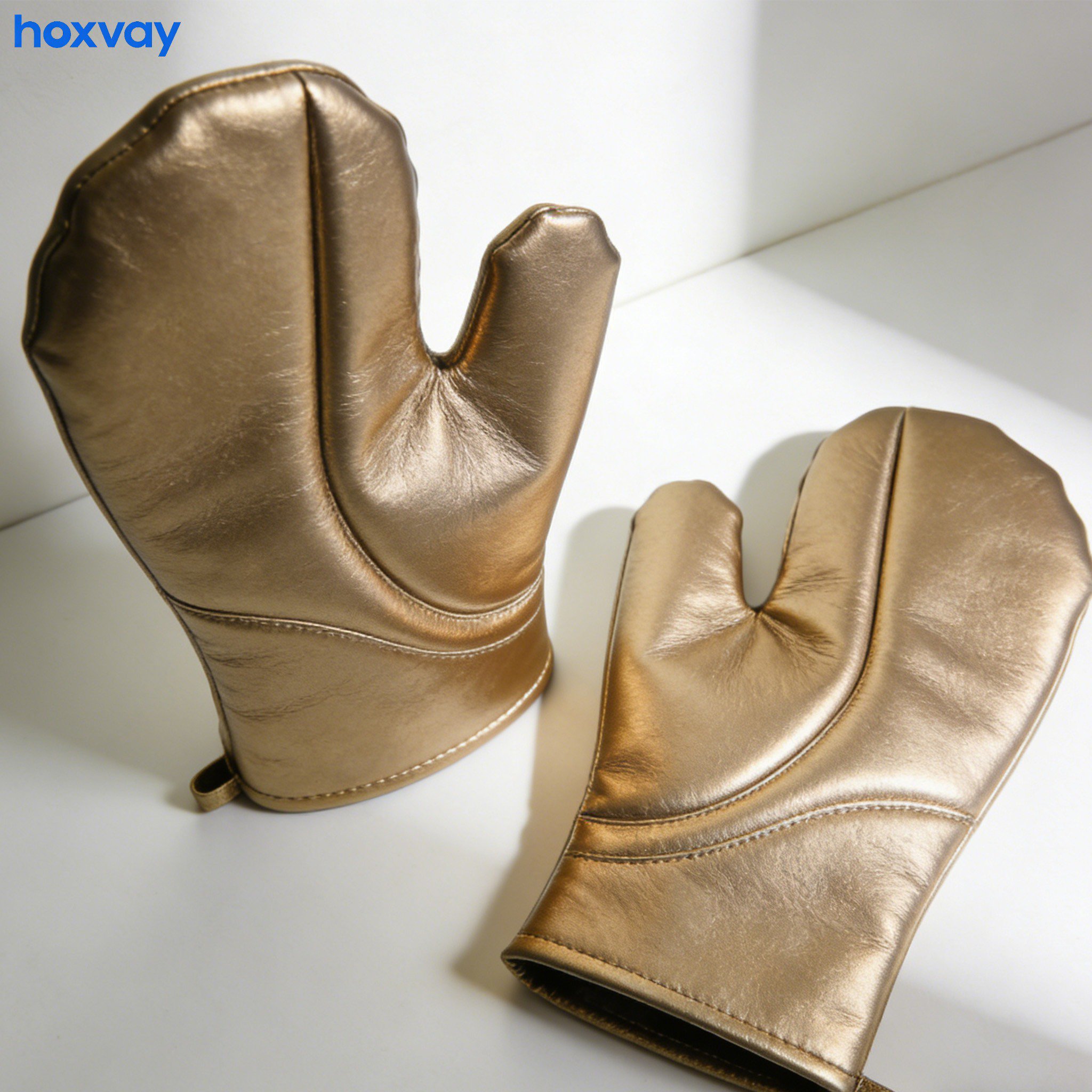 Thickened heat-insulating gloves