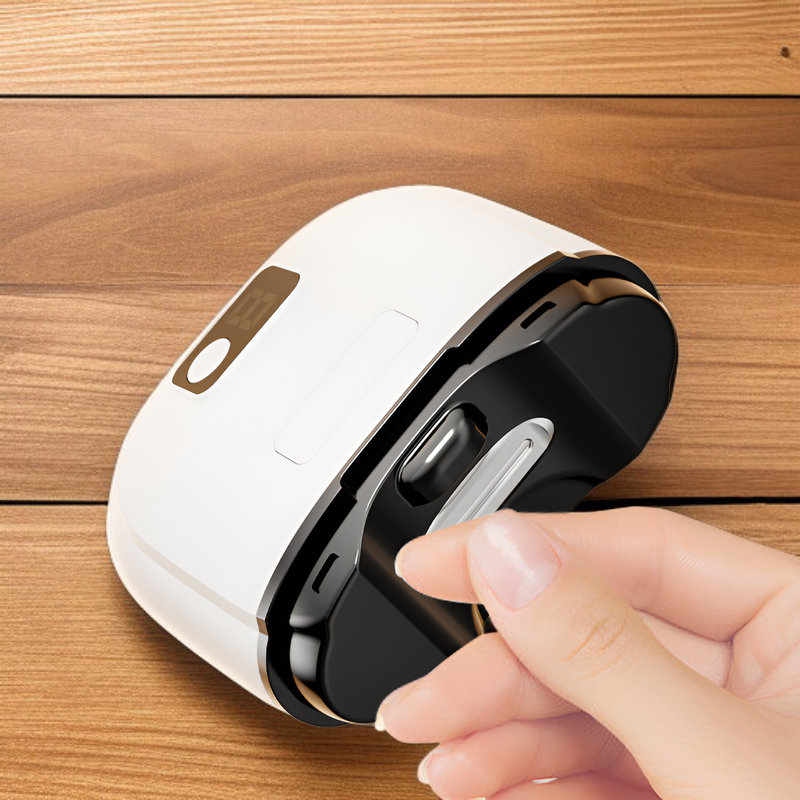 Lima de uñas automática recargable por Type-C con caja recolectora y diseño ultraligero