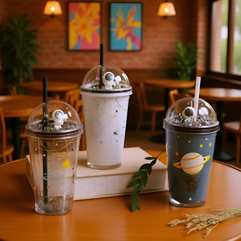 Botella ecológica con diseño moderno