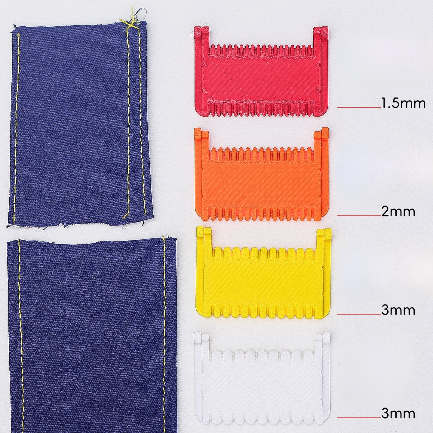 可調節合頁手工縫線鎖邊器縫紉尺