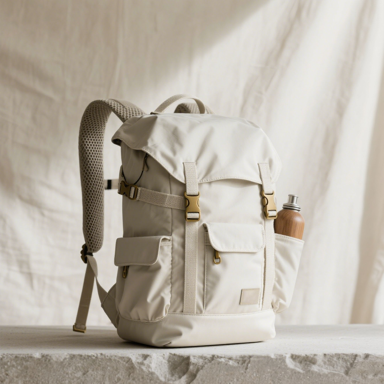 Mochila de nailon impermeable para exteriores