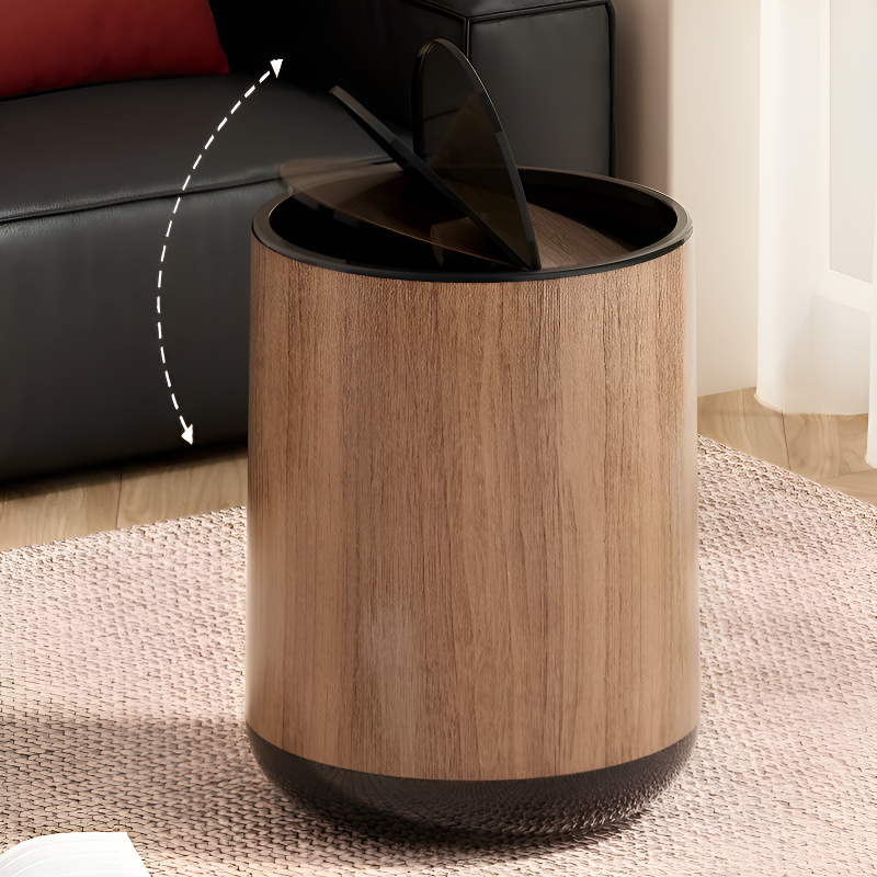 Poubelle de tri sélectif écologique multifonction avec rangement pour outils de nettoyage