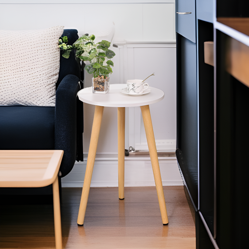 다기능 소형 티테이블 모던 심플 베란다 미니 라운드 테이블