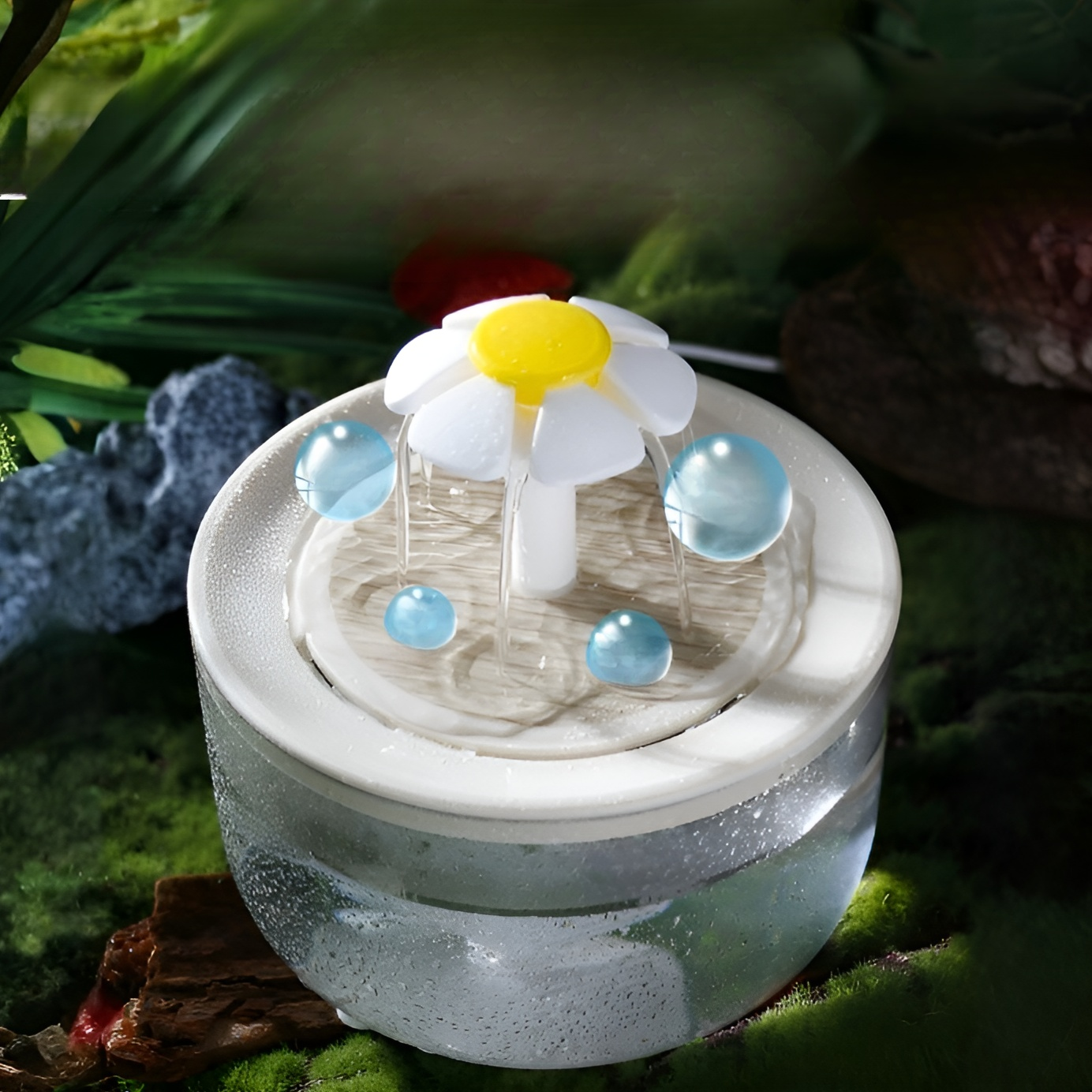 Automatischer Katzenbrunnen, 1000ML Wasserspender