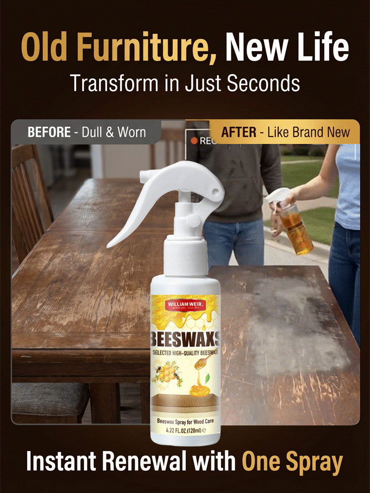 [Turn Old Furniture into New Furniture] Polishing Beeswax Spray