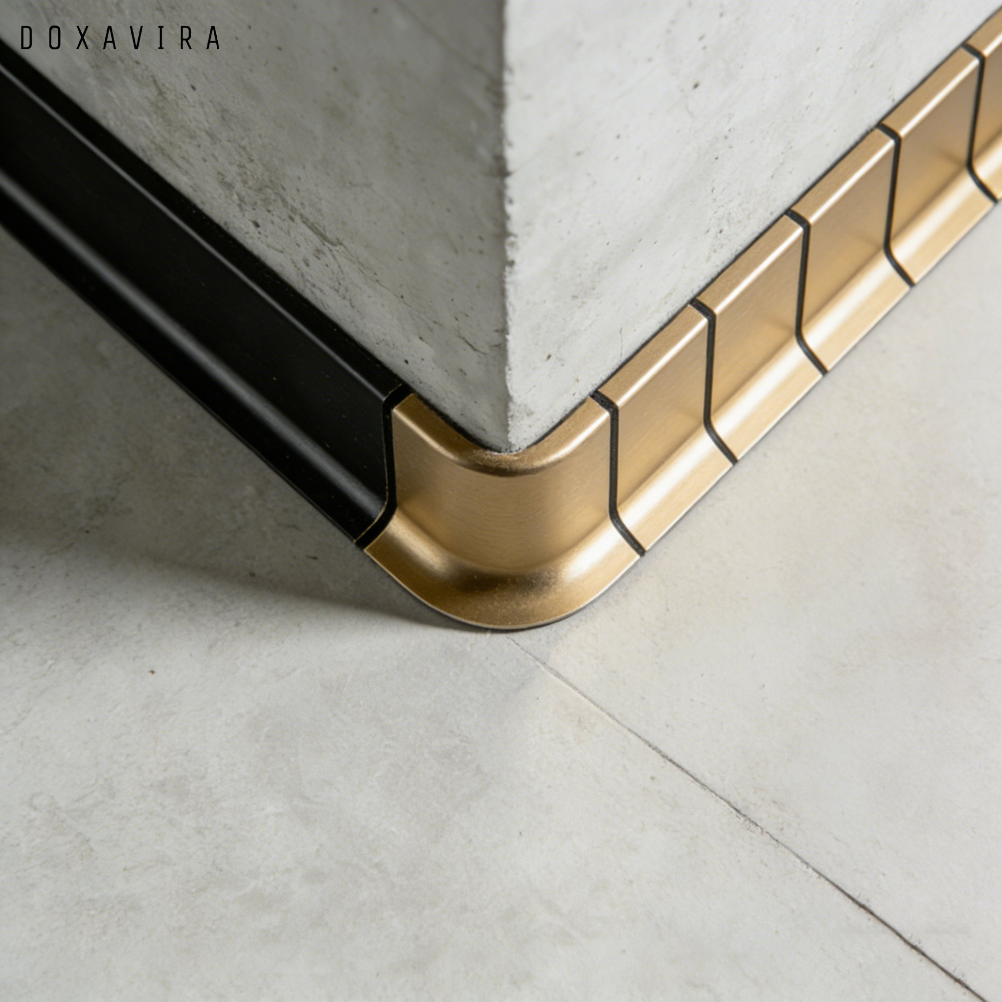 Hliníková soklová lišta