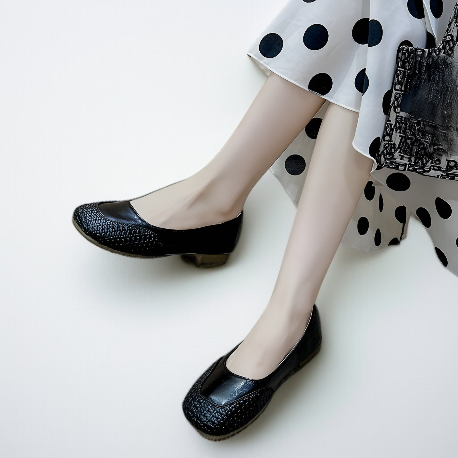 أحذية ماري جين النسائية على الطراز الكوري