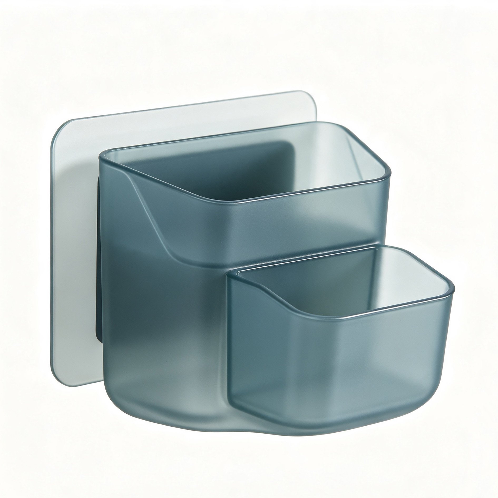 Magnetic Wall-Mounted Bathroom Storage Box on tiled wall