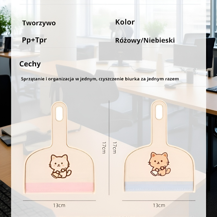  Wielofunkcyjna szczotka do łóżka i biurka, usuwa tłuszcz i zabrudzenia