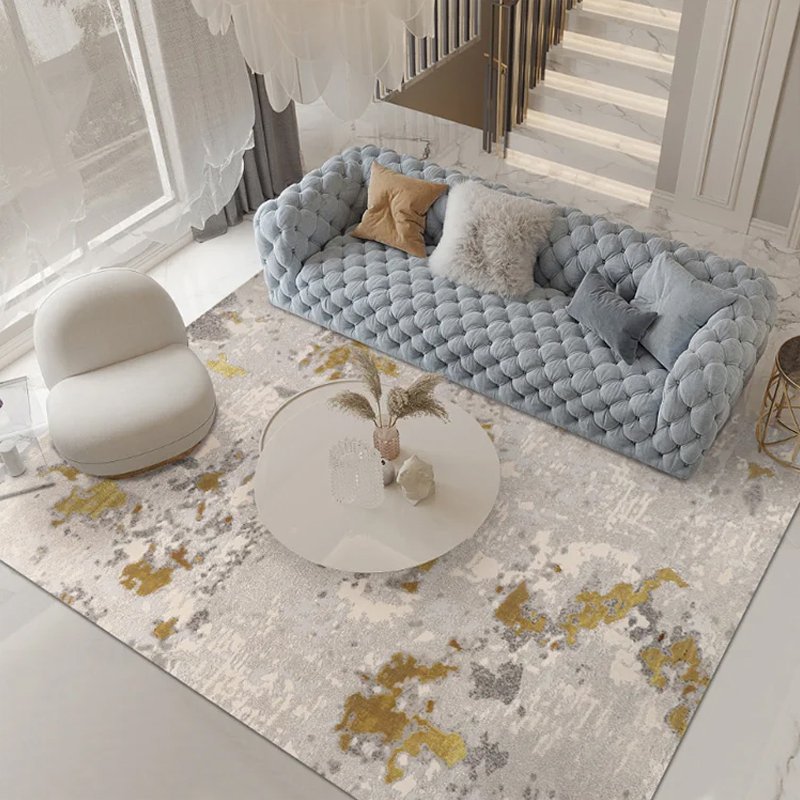 พรมในห้องนั่งเล่นและห้องทานอาหาร