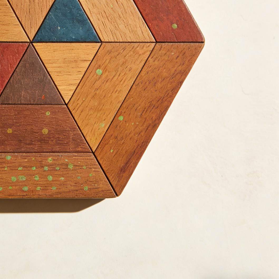 แผ่นรองจานไม้เนื้อแข็งสำหรับป้องกันความร้อน