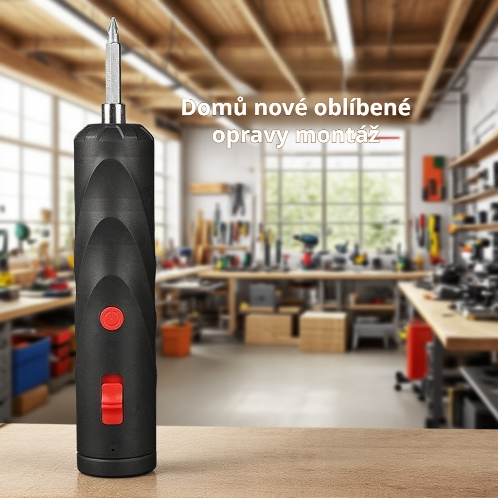 Sada elektrického šroubováku pro různé účely, domácí a profesionální opravy elektroniky