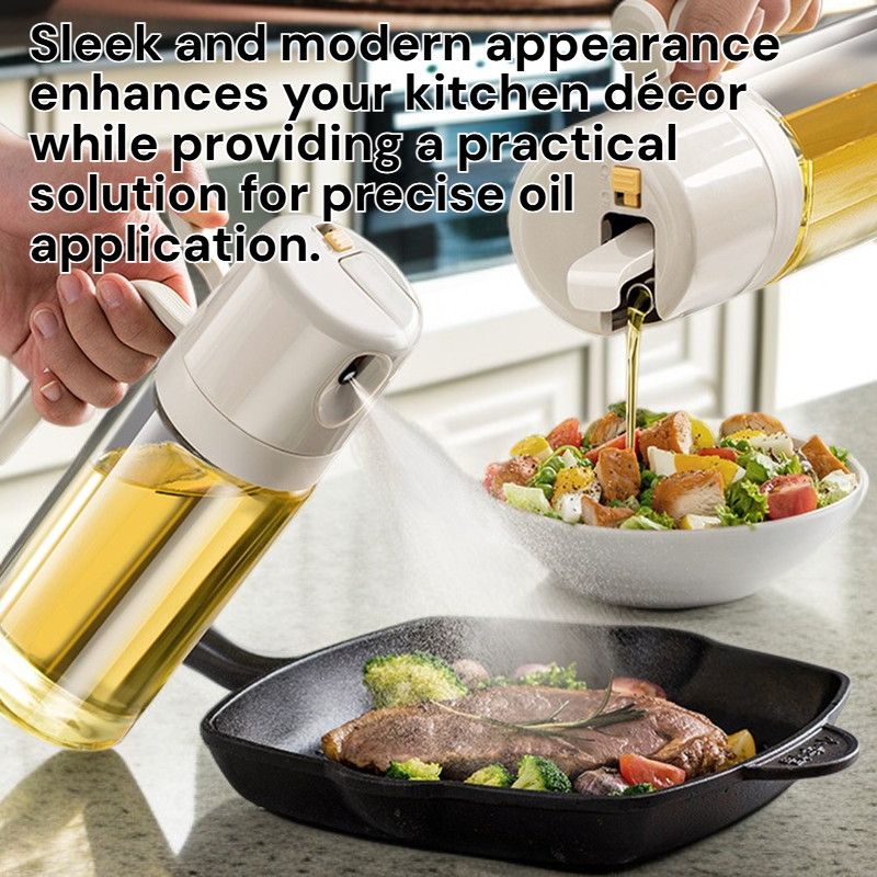 Glass Oil Spray Bottle for Kitchen Home Use
