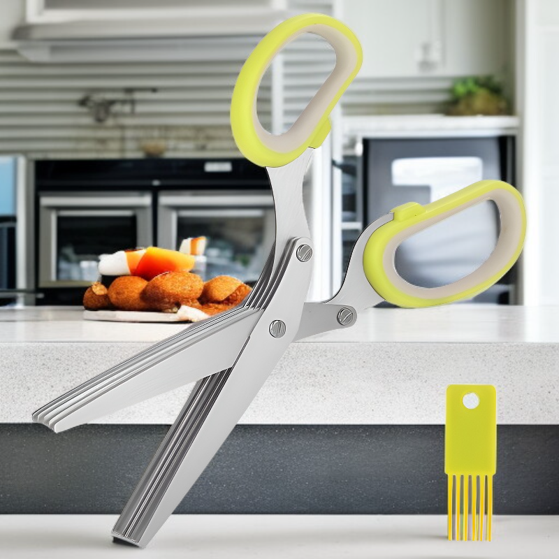 五層ネギ切りばさみ