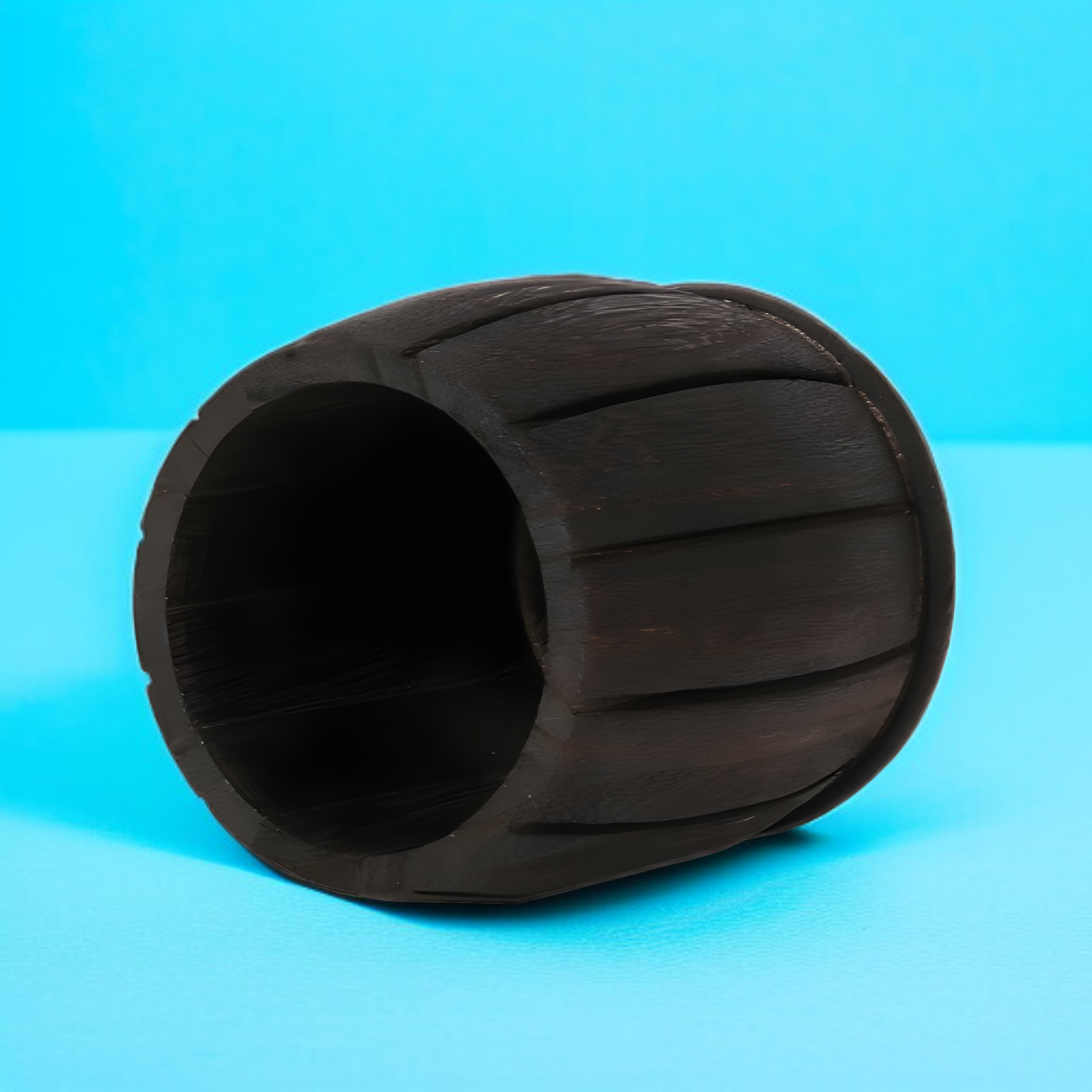 Schreibtisch-Stiftehalter aus Paulownia-Holzkohle